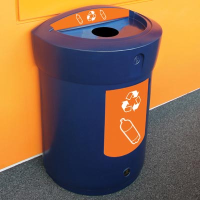 Envoy™ Plastic Bottle Recycling Bin  - 90 Ltr