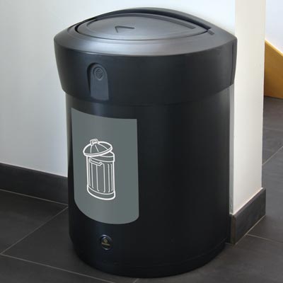 Envoy™ General Waste Swing Top Bin  - 90 Ltr