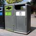 Gemini™ General Waste / Mixed Recyclables Bin