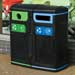 Gemini™ Newspaper & Magazine / Mixed Glass Recycling Bin