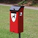 Metal Fido 50™ Dog Waste Bin