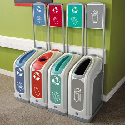 School Recycling Bins