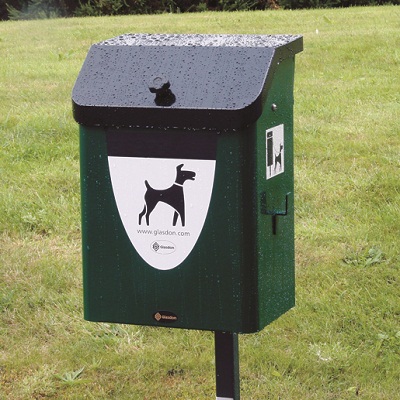 Metal Fido 35™ Dog Waste Bin