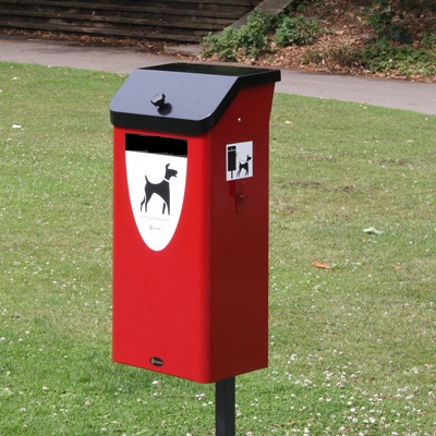 Metal Fido 50™ Dog Waste Bin